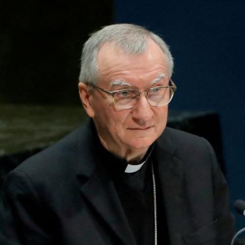 Cardinal Pietro Parolin, Vatican secretary of state (OSV News/Reuters/Brendan McDermid)