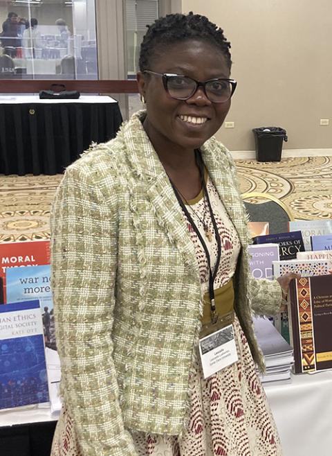 Léocadie Wabo Lushombo (Courtesy of Santa Clara University)