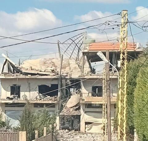 Destruction in Deir al-Ahmar, Bekaa, Lebanon, March 2026 (Courtesy of Aid to the Church in Need)