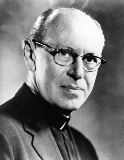 Jesuit Fr. John Courtney Murray is pictured in an undated photo. (OSV News files)
