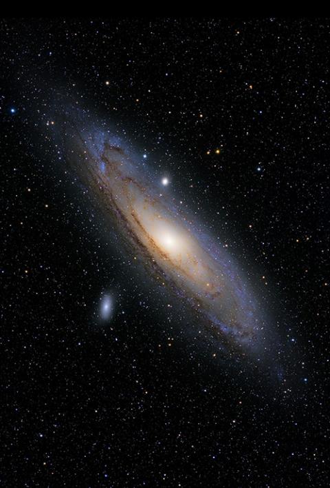 Galaxy photo (Unsplash/Chen Liu)