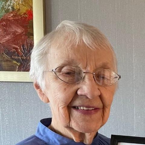 Presentation Sr. Gabriella Crowley began speaking by phone with death row prisoner Briley Piper in 2007. (Courtesy of Presentation Sisters)