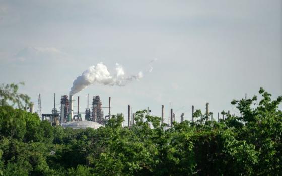The ExxonMobil Baton Rouge Refinery in Baton Rouge, Louisiana, May 15, 2021 (OSV News/Reuters/Kathleen Flynn)