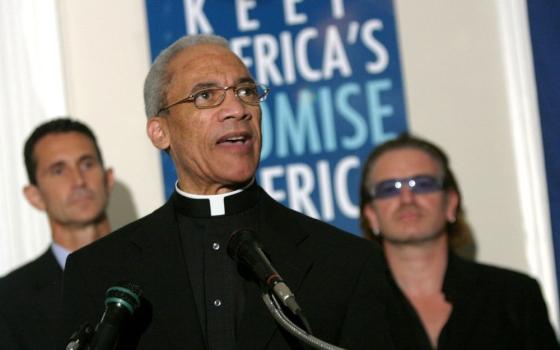 Bishop John Ricard, pictured in a 2003 photo, died May 20, 2026, at age 86. He was the first Black bishop to be an auxiliary of the Archdiocese of Baltimore and to head the Diocese of Pensacola-Tallahassee, Florida. He was elected superior general of the Josephites in 2019 and reelected in 2023. (OSV News/Paul Haring)