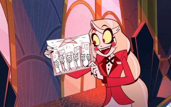 Created by animator Vivienne Medrano, Amazon Prime's "Hazbin Hotel" follows the gay daughter of Lucifer as she sets out to save the denizens of hell. (Prime Video)
