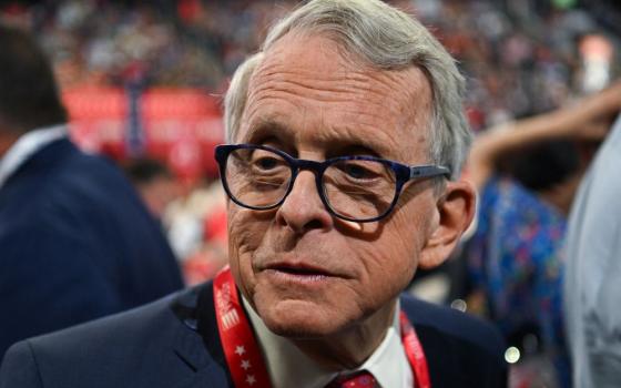 Ohio Gov. Mike DeWine attends Day One of the Republican National Convention at the Fiserv Forum in Milwaukee July 15, 2024. During a June 16, 2026, press conference, DeWine announced opposition to the death penalty.  (OSV News/Reuters/Callaghan O'Hare)
