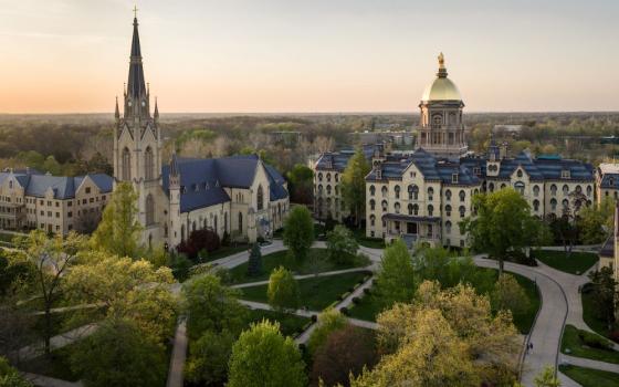 The University of Notre Dame in Indiana is home to the McGrath Institute for Church Life. Joseph Capizzi will take over as director July 1. (Courtesy of University of Notre Dame/Michael Caterina)
