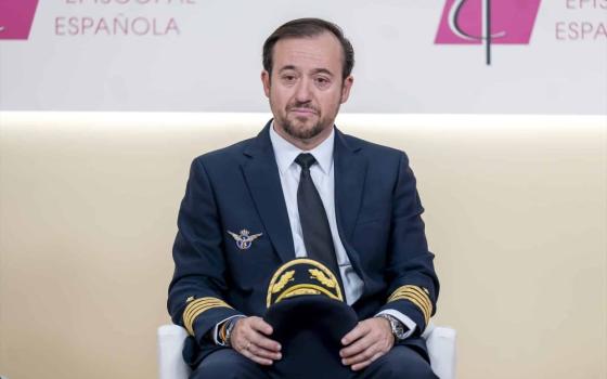 Pablo Martínez Núñez, a veteran Iberia captain, is seen in a May 26, 2026, photo in Madrid. He called piloting Pope Leo XIV from Madrid to Barcelona on June 9 the most meaningful flight of his 26-year career. The flight is part of Pope Leo’s June 6-12 trip, which includes four Iberia-operated journeys within Spain and back to Rome. (OSV News/Courtesy Spanish bishops' conference)