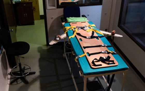 A lethal injection chamber at Washington State Penitentiary in Walla Walla, Sept. 6, 2024 (OSV News/Reuters/Matt Mills McKnight)